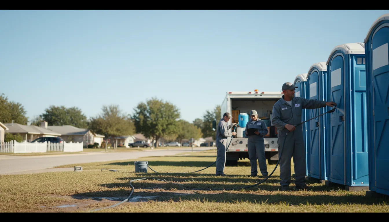 Long-Term Portable Toilet Rental in Lawton, OK near me